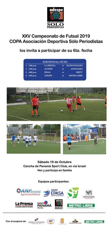 Sexta jornada de expectativas este sábado en la liga Solo Periodistas