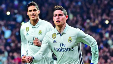 James anota dos en triunfo del Madrid