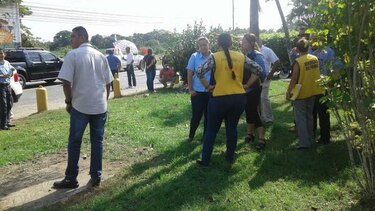 Al menos ocho personas retenidas en protesta realizada en La Chorrera