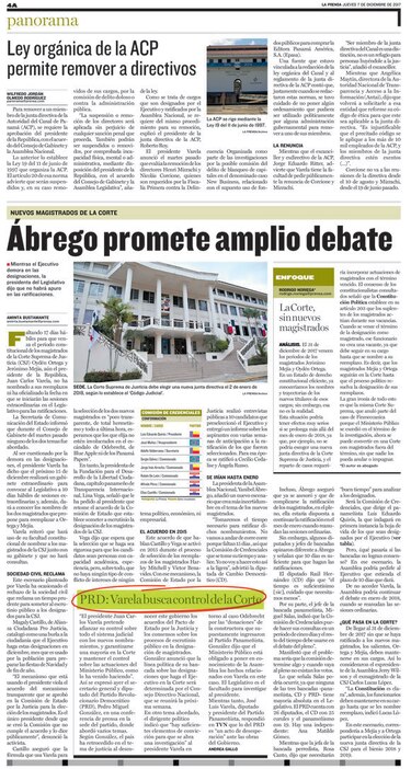 Diputado Pedro Miguel González habla de 'contraataque'