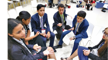 Jóvenes como líderes sociales