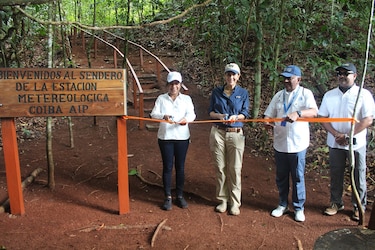 Parque Nacional Coiba cuenta con torre meteorológica