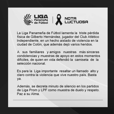 Fallece en medio de una balacera en Colón el jugador del CAI Gilberto Hernández