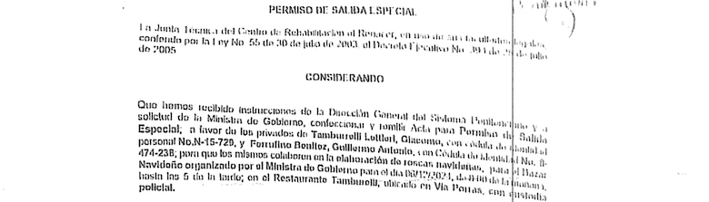 La ministra asegura que Ferrufino y Tamburrelli pasarán Navidad en El Renacer, pero defiende que salgan a hornear pan