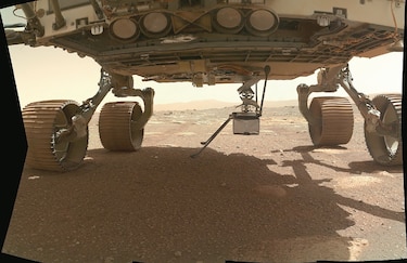 Minihelicóptero de la NASA ya está en Marte