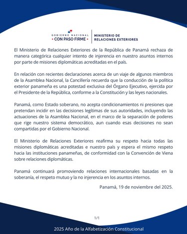 Panamá en el tablero global: el viaje a Taiwán que incomodó a China y activó a Estados Unidos