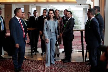 María Corina Machado coordina su regreso a Venezuela con sus ‘aliados’, pero no da fecha