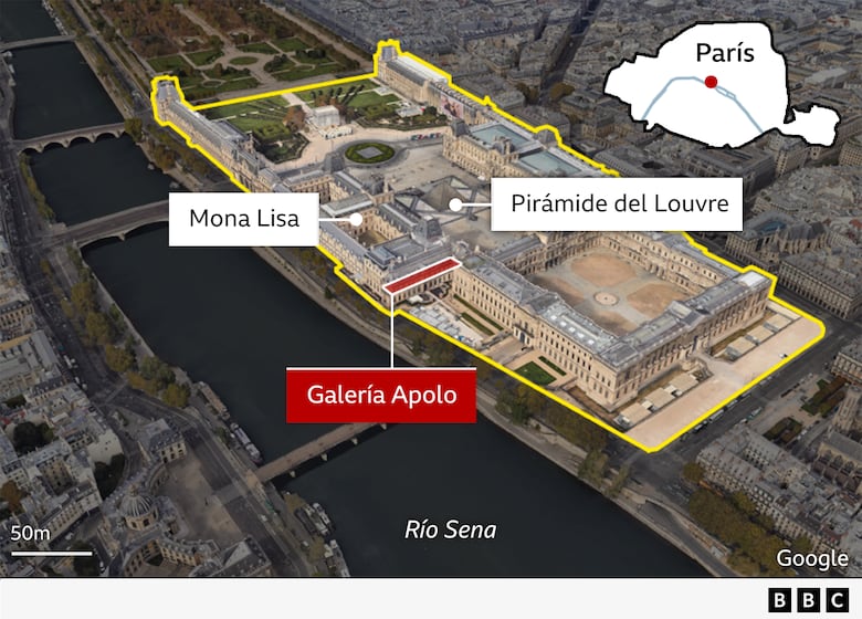 Cómo fue el robo al museo del Louvre en París y cuáles son las valiosas joyas que se llevaron