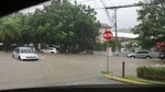 Varios sectores inundados tras las fuertes lluvias