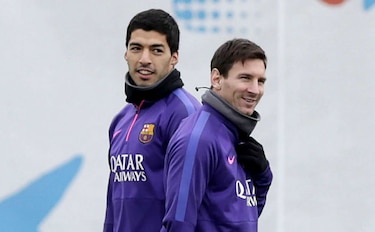 Suárez resalta la buena recuperación de Messi