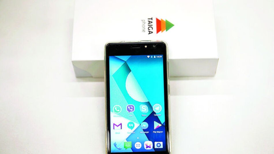 Taiga, el ‘smartphone’ ruso