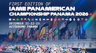 Panamá será sede de los mejores pilotos de karting en diciembre 2026