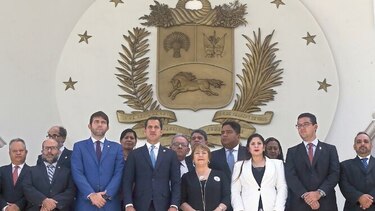 Bachelet se cita con Maduro, Guaidó y Cabello