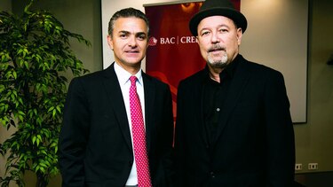 Bac Credomatic apoya a Rubén Blades