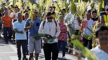 Miles de personas conmemoran en Jerusalén el Domingo de Ramos