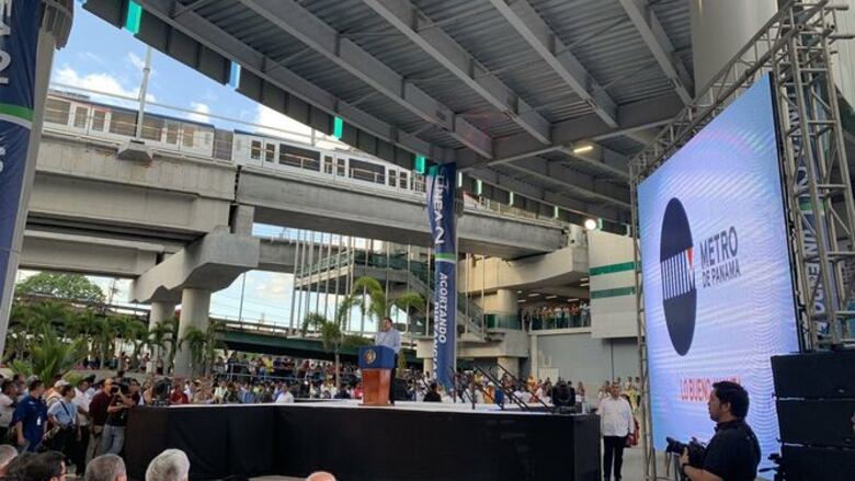 Línea 2 del Metro de Panamá inicia operaciones de manera oficial