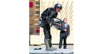 Crean traje especial al estilo Iron Man