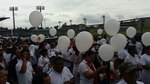 Marchan por la paz en la provincia de Colón