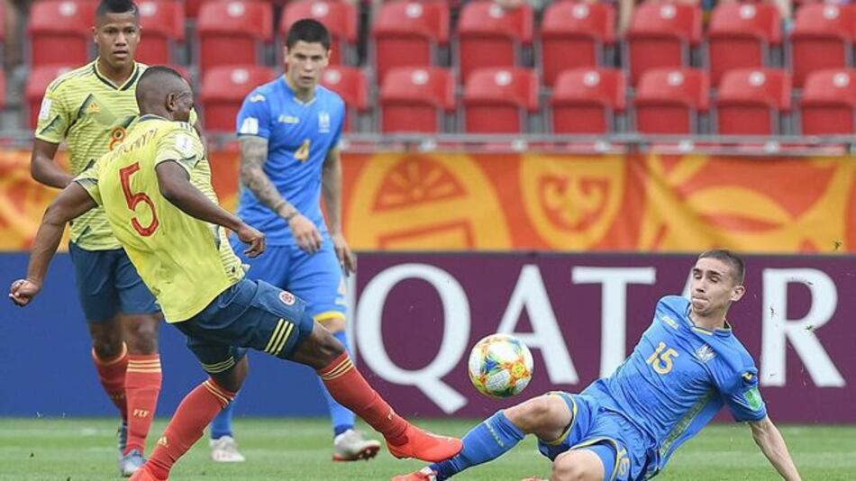 Colombia se estrella ante una sólida Ucrania en el Mundial Sub-20
