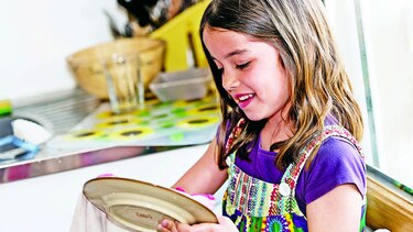 Niños y las tareas del hogar