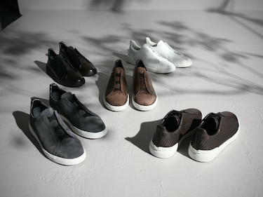 Zegna Su Misura: Personaliza los sneakers Triple Stitch