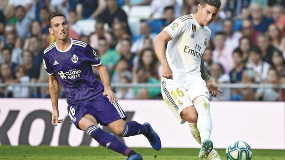 Valladolid empató al final en el Bernabéu