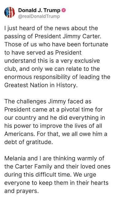 Adiós a Jimmy Carter: el expresidente de Estados Unidos que fue figura clave en la historia de Panamá