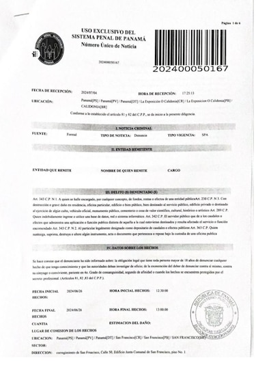 Serena Vamvas presentó denuncia penal por falta de información en el sistema contable en la junta comunal de San Francisco