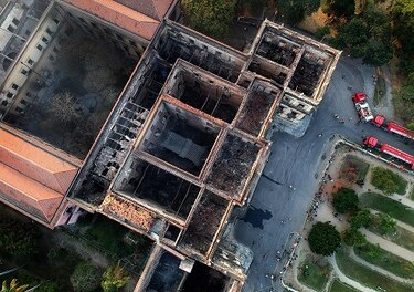 Tras incendio en el Museo Nacional de Brasil, surgen recriminaciones