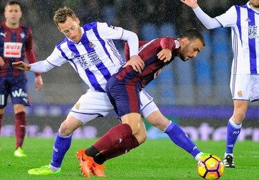 Eibar rescata empate ante Real Sociedad en el último suspiro