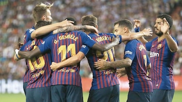 Sevilla pone a prueba al titubeante Barcelona