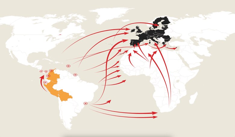 El gran salto a Europa: así es por dentro la nueva cooperación global entre narcos