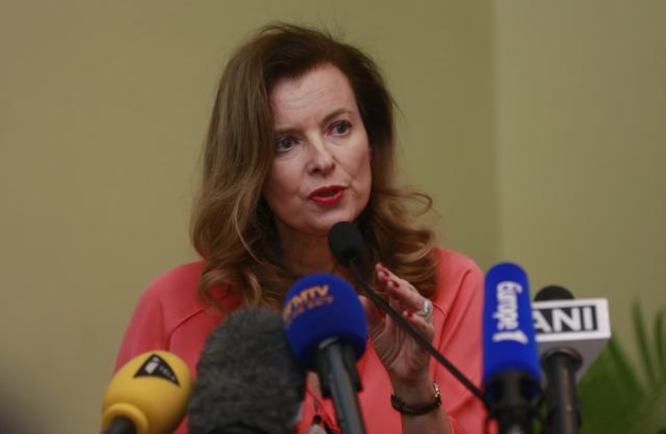 Trierweiler hace su primera aparición pública tras separarse de Hollande