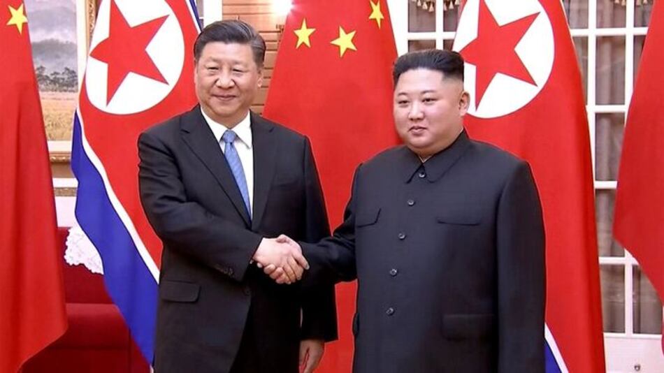 Xi llega a Corea del Norte y se inmiscuye en el dúo Kim-Trump