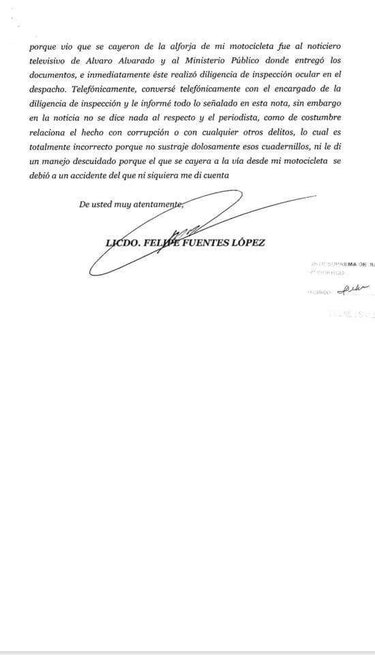 Juez admite que ‘sin querer’ se llevó a su casa documentos del caso Financial Pacific