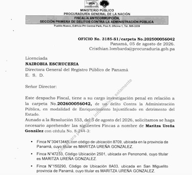 La exsubdirectora de la DGI, Maritza Ureña, es investigada por enriquecimiento injustificado