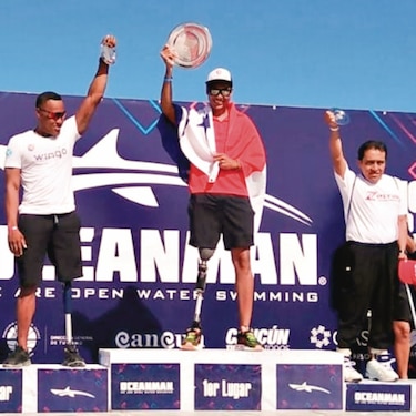 César Barría conquistó así el Mundial de Aguas Abiertas