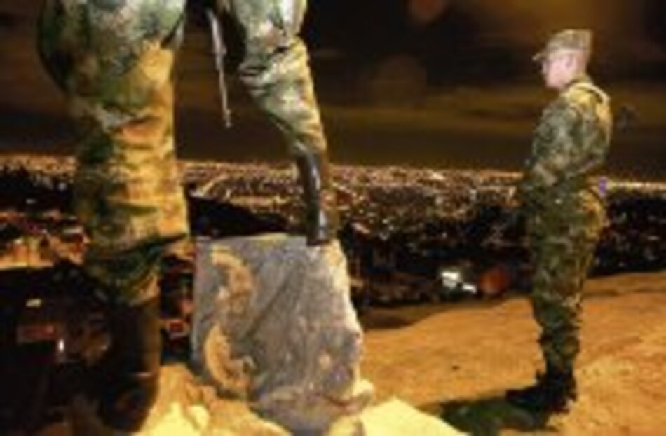 Colombia blindada por visita de Bush