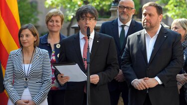 España: Cataluña anuncia voto secesionista el 1 de octubre