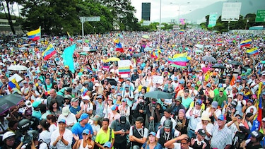 Marcha para apoyar a la fiscal