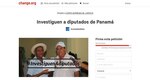 Sociedad civil protesta frente a la Corte Suprema; piden que se admita denuncia contra diputados