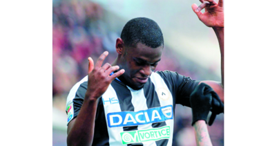 Juventus sacó un empate ante Udinese