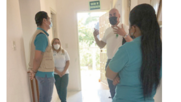 Una casa transitoria para niños migrantes en Darién