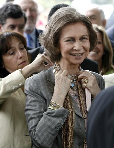 Doña Sofía inaugura la gran exposición ‘El Hermitage en el Prado’