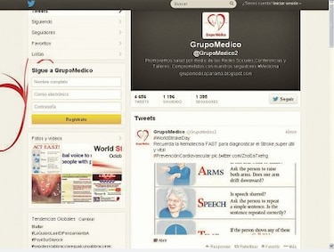 Un ´hashtag´ por la salud