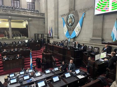 Directiva saliente frenó instalación del Congreso guatemalteco con maniobra legal