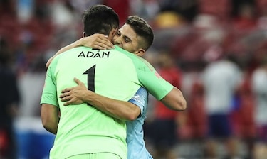 El Atlético se impone al Arsenal en penaltis, con Adán como héroe