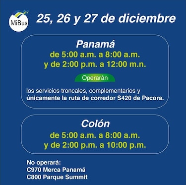 MiBus ajusta horario por cuarentena total; no habrá servicio por varias horas