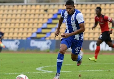 El panameño Ismael Díaz, con su primera anotación en liga portuguesa