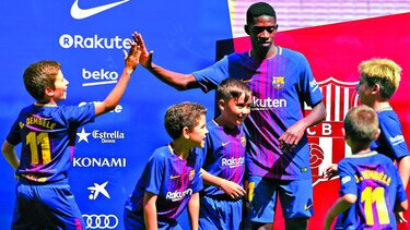 Dembelé no quiere que lo comparen